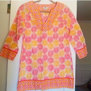 VINEYARD VINE CITRUS COVER UP
